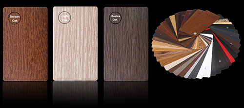 Perfiles Laminados Folio uPVC Color Madera Negro Perfiles Laminados Folio uPVC Color Madera Negro