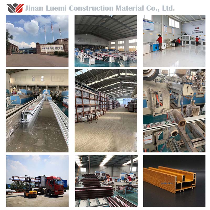 Hoja corrediza de perfil uPVC serie 80 mm 80mm Series uPVC Profile Sliding Sash