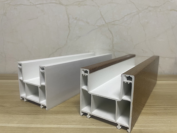 انزلاق الإطار الشخصي PVC للنافذة والباب Pvc Profile Frame Sliding for window and door