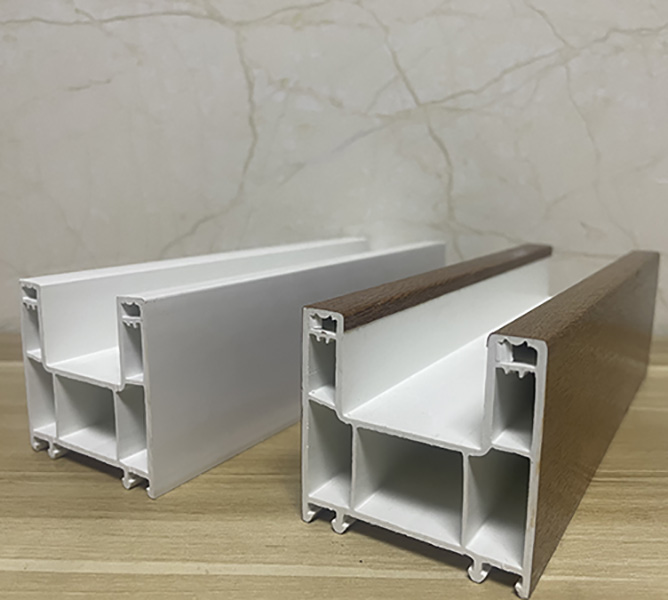 Marco de perfil de PVC blanco Serie deslizante de 60 mm White Upvc Profile Frame 60mm Sliding Series