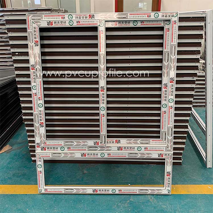 نوافذ UPVC المنزلقة UPVC Sliding Windows