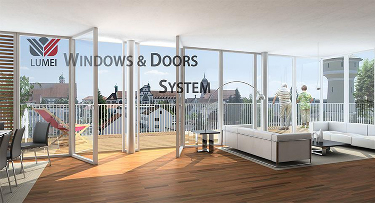 نوافذ UPVC المنزلقة UPVC Sliding Windows