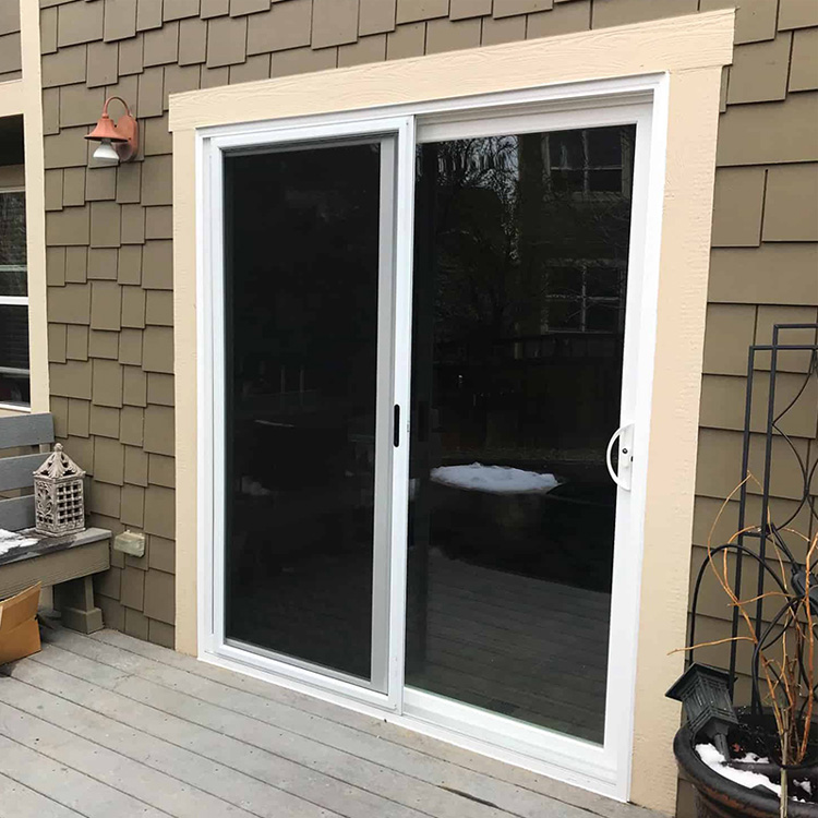 Black Heritage Style Vinyl Sliding Patio Doors Black Heritage Style Vinyl Sliding Patio Doors
